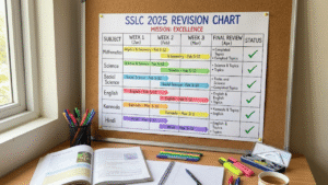 SSLC exam last 7 days preparation plan