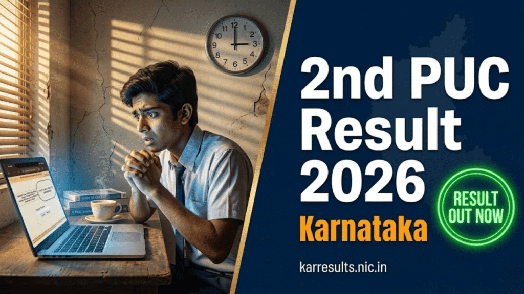2nd PUC Result 2026 Karnataka