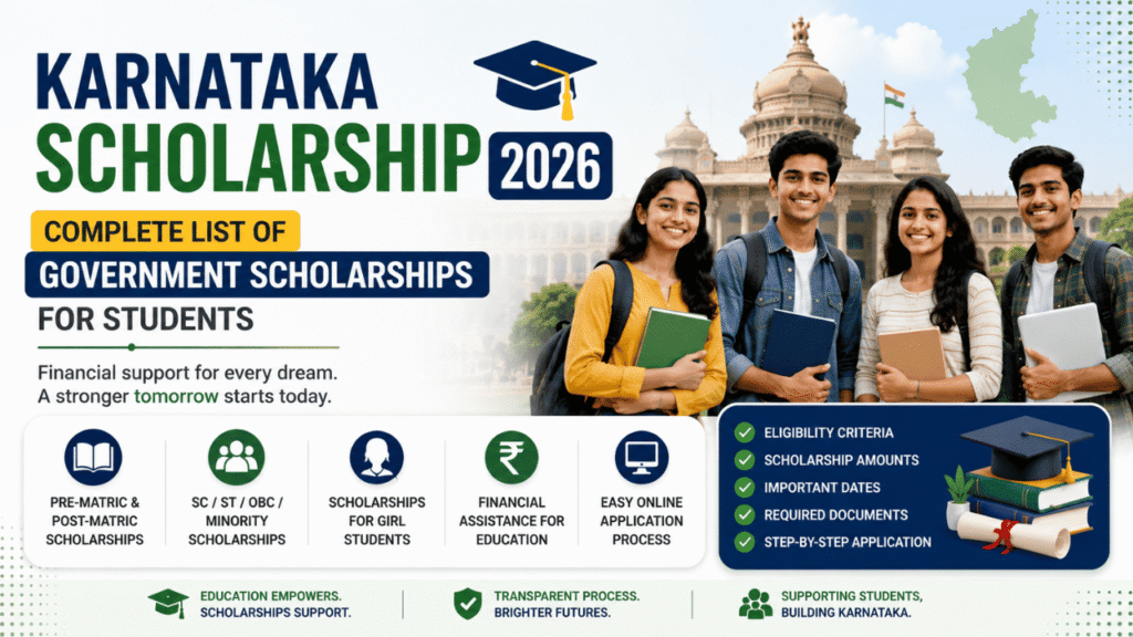 Karnataka Scholarship 2026
