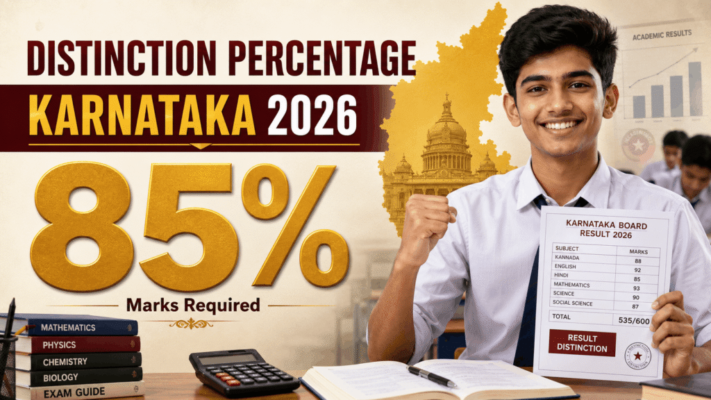Distinction Percentage in Karnataka