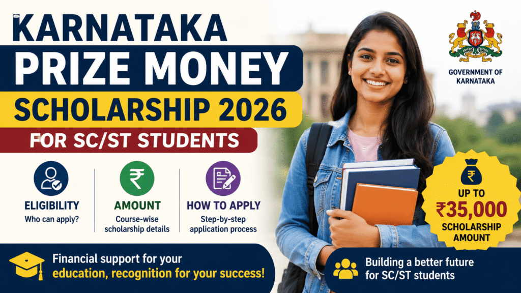 Karnataka Prize Money Scholarship 2026